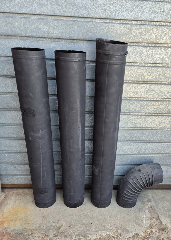chimenea tubo + codo 320xo15 3u +1u